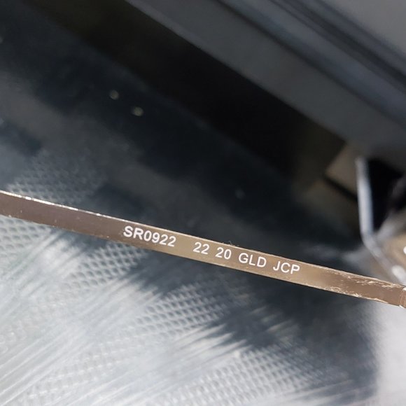 JCP Aviator Style Sunglasses Gold Elements SR0922 GLD JCP - Picture 10 of 13